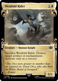 Westfold Rider (Showcase Scrolls), Universes Beyond: The Lord of the Rings: Tales of Middle-earth