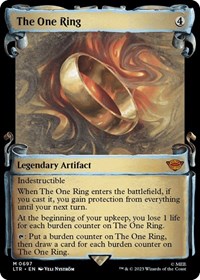 The One Ring (Showcase Scrolls), Universes Beyond: The Lord of the Rings: Tales of Middle-earth