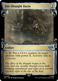 Ent-Draught Basin (Showcase Scrolls), Universes Beyond: The Lord of the Rings: Tales of Middle-earth