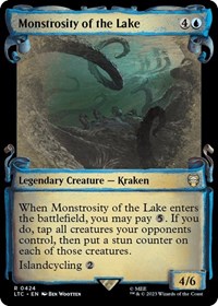 Monstrosity of the Lake (Showcase Scrolls), Commander: The Lord of the Rings: Tales of Middle-earth
