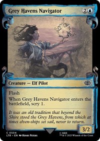 Grey Havens Navigator (Showcase Scrolls), Universes Beyond: The Lord of the Rings: Tales of Middle-earth