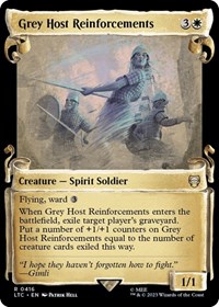 Grey Host Reinforcements (Showcase Scrolls), Commander: The Lord of the Rings: Tales of Middle-earth