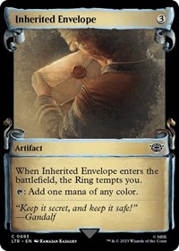 Inherited Envelope (Showcase Scrolls), Universes Beyond: The Lord of the Rings: Tales of Middle-earth