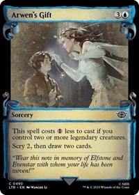 Arwen's Gift (Showcase Scrolls), Universes Beyond: The Lord of the Rings: Tales of Middle-earth