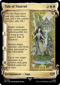 Tale of Tinuviel (Showcase Scrolls), Universes Beyond: The Lord of the Rings: Tales of Middle-earth