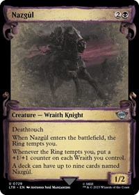 Nazgul (0729) (Showcase Scrolls), Universes Beyond: The Lord of the Rings: Tales of Middle-earth