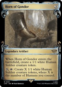 Horn of Gondor (Showcase Scrolls), Universes Beyond: The Lord of the Rings: Tales of Middle-earth