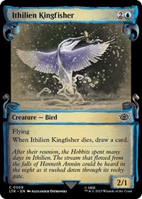 Ithilien Kingfisher (Showcase Scrolls), Universes Beyond: The Lord of the Rings: Tales of Middle-earth