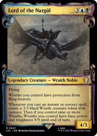 Lord of the Nazgul (Showcase Scrolls), Commander: The Lord of the Rings: Tales of Middle-earth