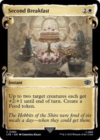 Second Breakfast (Showcase Scrolls), Universes Beyond: The Lord of the Rings: Tales of Middle-earth