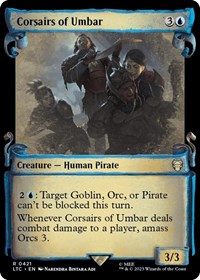 Corsairs of Umbar (Showcase Scrolls), Commander: The Lord of the Rings: Tales of Middle-earth