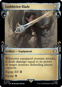 Lothlorien Blade (Showcase Scrolls), Commander: The Lord of the Rings: Tales of Middle-earth