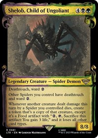 Shelob, Child of Ungoliant (Showcase Scrolls), Universes Beyond: The Lord of the Rings: Tales of Middle-earth