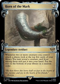 Horn of the Mark (Showcase Scrolls), Universes Beyond: The Lord of the Rings: Tales of Middle-earth