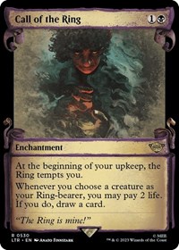 Call of the Ring (Showcase Scrolls), Universes Beyond: The Lord of the Rings: Tales of Middle-earth