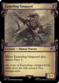 Easterling Vanguard (Showcase Scrolls), Universes Beyond: The Lord of the Rings: Tales of Middle-earth