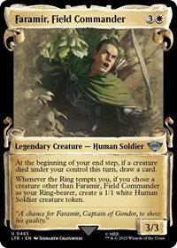 Faramir, Field Commander (Showcase Scrolls), Universes Beyond: The Lord of the Rings: Tales of Middle-earth