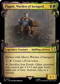 Pippin, Warden of Isengard (Showcase Scrolls), Commander: The Lord of the Rings: Tales of Middle-earth