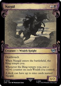 Nazgul (0723) (Showcase Scrolls), Universes Beyond: The Lord of the Rings: Tales of Middle-earth