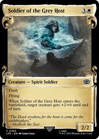 Soldier of the Grey Host (Showcase Scrolls), Universes Beyond: The Lord of the Rings: Tales of Middle-earth
