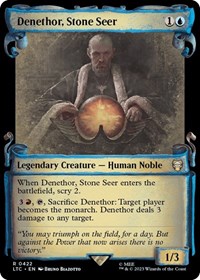 Denethor, Stone Seer (Showcase Scrolls), Commander: The Lord of the Rings: Tales of Middle-earth