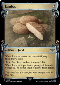 Lembas (Showcase Scrolls), Universes Beyond: The Lord of the Rings: Tales of Middle-earth