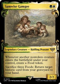 Samwise Gamgee (Showcase Scrolls), Universes Beyond: The Lord of the Rings: Tales of Middle-earth