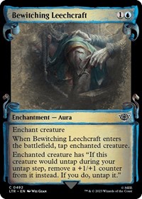 Bewitching Leechcraft (Showcase Scrolls), Universes Beyond: The Lord of the Rings: Tales of Middle-earth