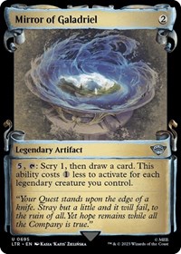 Mirror of Galadriel (Showcase Scrolls), Universes Beyond: The Lord of the Rings: Tales of Middle-earth