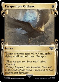 Escape from Orthanc (Showcase Scrolls), Universes Beyond: The Lord of the Rings: Tales of Middle-earth