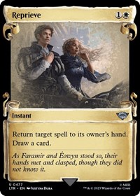 Reprieve (Showcase Scrolls), Universes Beyond: The Lord of the Rings: Tales of Middle-earth