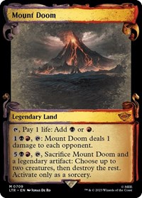 Mount Doom (Showcase Scrolls), Universes Beyond: The Lord of the Rings: Tales of Middle-earth