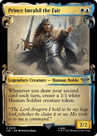 Prince Imrahil the Fair (Showcase Scrolls), Universes Beyond: The Lord of the Rings: Tales of Middle-earth