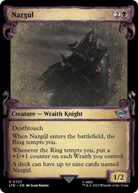 Nazgul (0727) (Showcase Scrolls), Universes Beyond: The Lord of the Rings: Tales of Middle-earth
