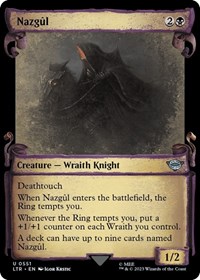 Nazgul (0551) (Showcase Scrolls), Universes Beyond: The Lord of the Rings: Tales of Middle-earth