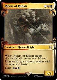 Riders of Rohan (Showcase Scrolls), Commander: The Lord of the Rings: Tales of Middle-earth