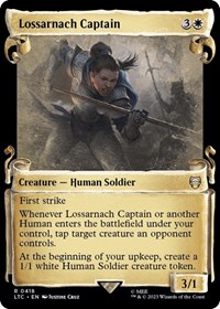 Lossarnach Captain (Showcase Scrolls), Commander: The Lord of the Rings: Tales of Middle-earth