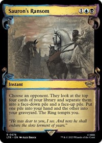 Sauron's Ransom (Showcase Scrolls), Universes Beyond: The Lord of the Rings: Tales of Middle-earth