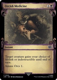 Orcish Medicine (Showcase Scrolls), Universes Beyond: The Lord of the Rings: Tales of Middle-earth