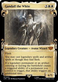 Gandalf the White (Showcase Scrolls), Universes Beyond: The Lord of the Rings: Tales of Middle-earth