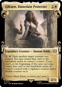 Gilraen, Dunedain Protector (Showcase Scrolls), Commander: The Lord of the Rings: Tales of Middle-earth