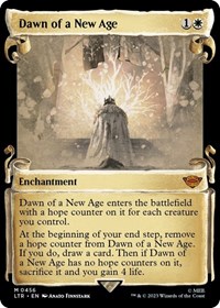 Dawn of a New Age (Showcase Scrolls), Universes Beyond: The Lord of the Rings: Tales of Middle-earth