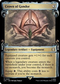 Crown of Gondor (Showcase Scrolls), Commander: The Lord of the Rings: Tales of Middle-earth