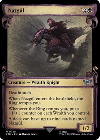 Nazgul (0728) (Showcase Scrolls), Universes Beyond: The Lord of the Rings: Tales of Middle-earth