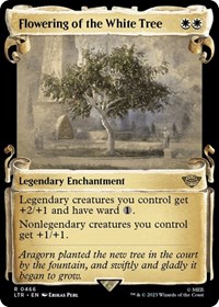Flowering of the White Tree (Showcase Scrolls), Universes Beyond: The Lord of the Rings: Tales of Middle-earth