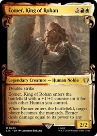 Eomer, King of Rohan (Showcase Scrolls), Commander: The Lord of the Rings: Tales of Middle-earth