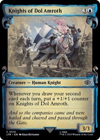 Knights of Dol Amroth (Showcase Scrolls), Universes Beyond: The Lord of the Rings: Tales of Middle-earth