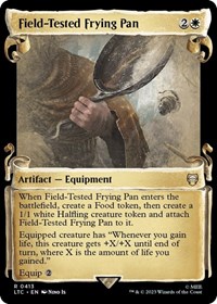Field-Tested Frying Pan (Showcase Scrolls), Commander: The Lord of the Rings: Tales of Middle-earth