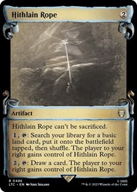 Hithlain Rope (Showcase Scrolls), Commander: The Lord of the Rings: Tales of Middle-earth