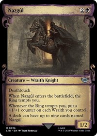 Nazgul (0726) (Showcase Scrolls), Universes Beyond: The Lord of the Rings: Tales of Middle-earth